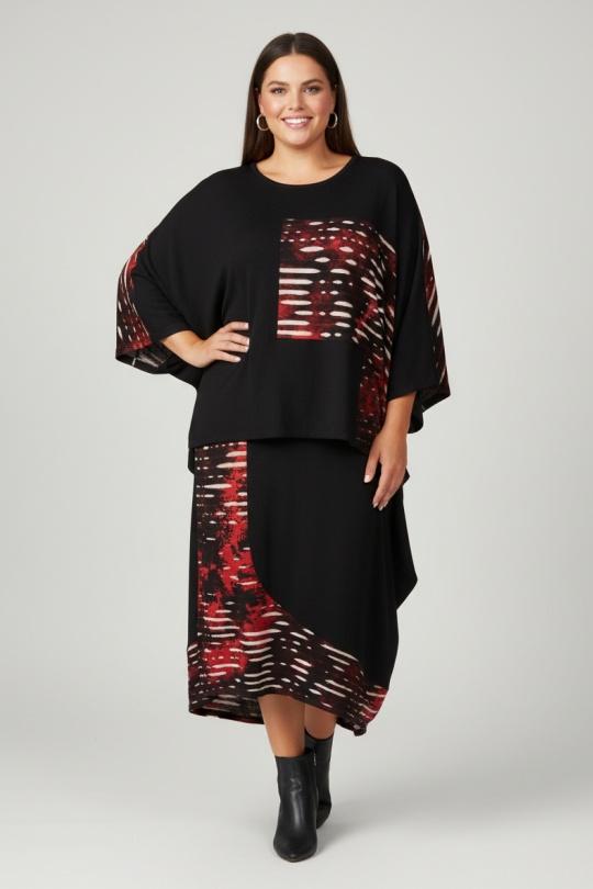Ensembles Femme Rouge Pomme Rouge A828 Efashion Paris
