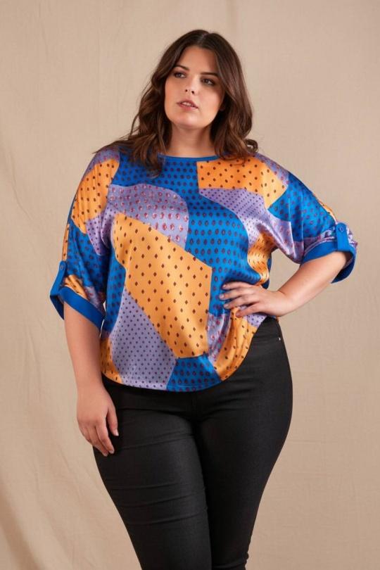 Chemises & blouses Femme Jaune Pomme Rouge C6111 Efashion Paris