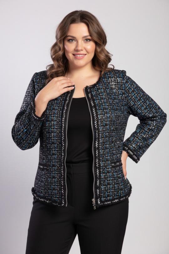Jackets Women Blue Pomme Rouge C6160 Efashion Paris