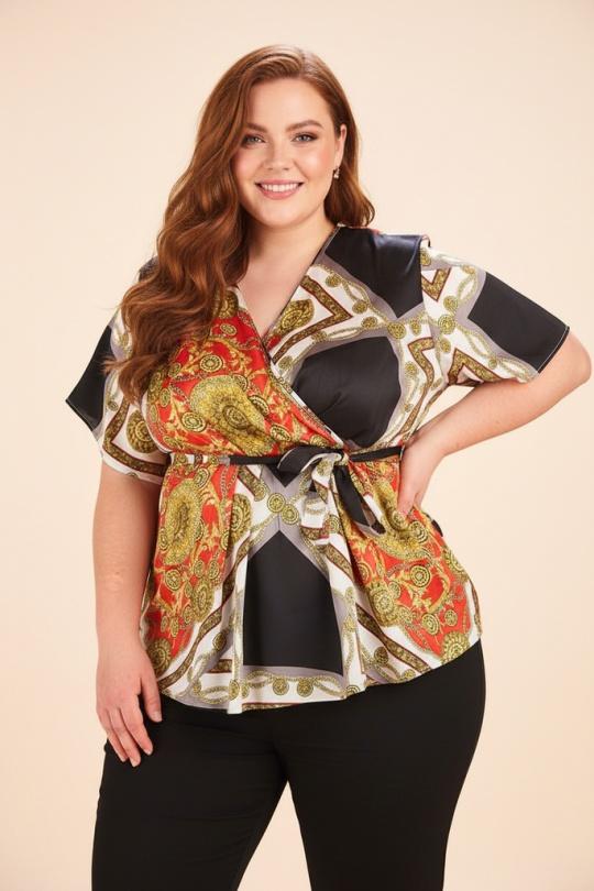 Tunics Women Black Pomme Rouge C6208 Efashion Paris
