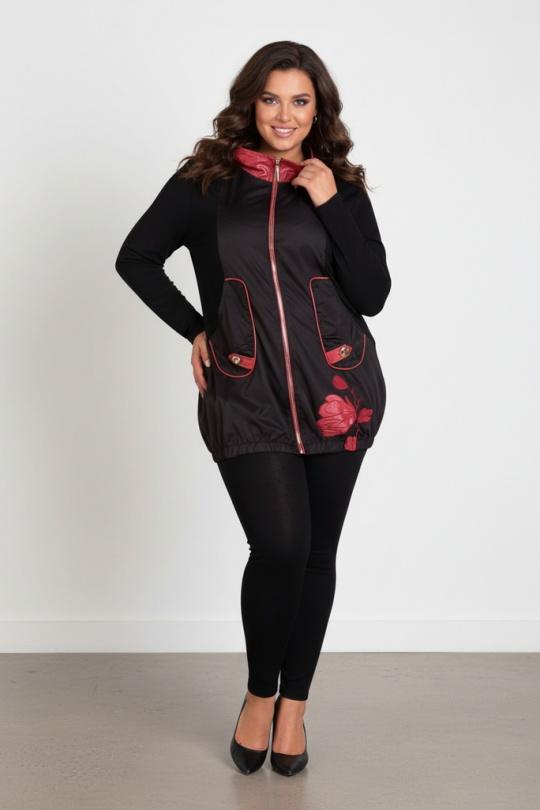 Tunics Women Black Pomme Rouge OFFRE1 Efashion Paris