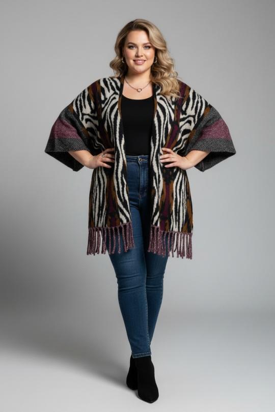 Cardigan Donna Pink Pomme Rouge T08001 Efashion Paris