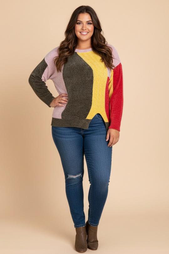 Jumpers Women Multicolor Pomme Rouge OFFRE01 Efashion Paris