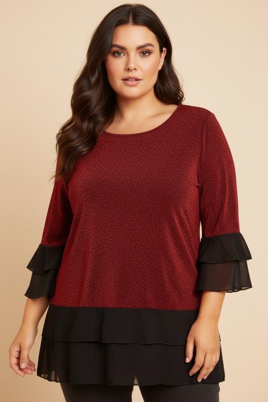 Camicie & camicette Donna Red Pomme Rouge T1878 Efashion Paris