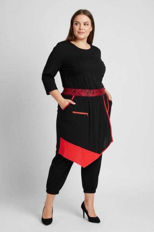 Pantalons Femme Rouge Pomme Rouge B86 Efashion Paris
