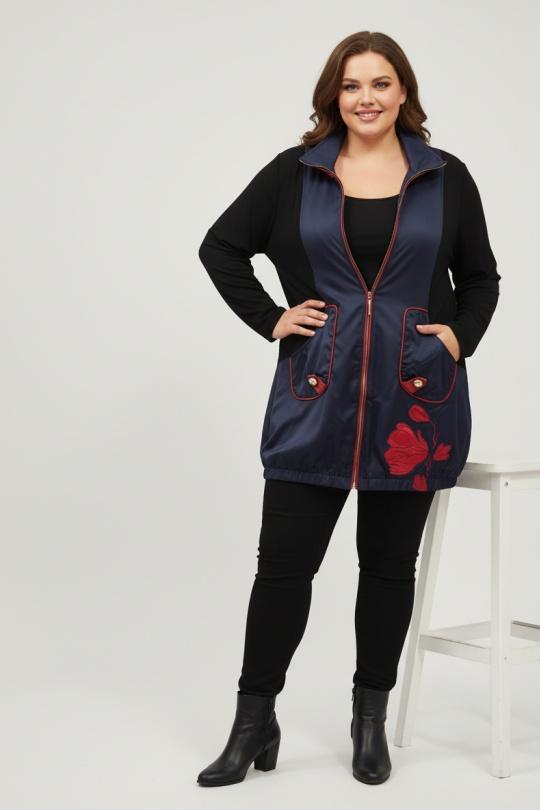 Tuniques Femme Bleu Pomme Rouge A619 Efashion Paris