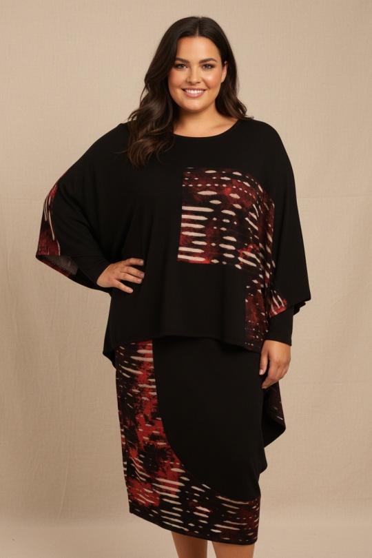 Sets Women Red Pomme Rouge A828 Efashion Paris