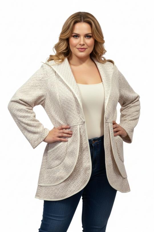 Giacche Donna Beige Pomme Rouge A531 Efashion Paris