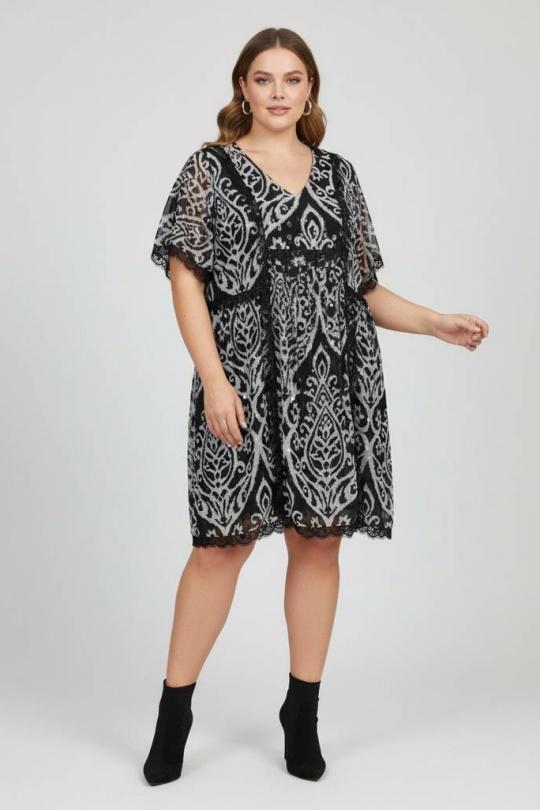 Robes & Combinaisons Femme Noir Pomme Rouge C6225 Efashion Paris