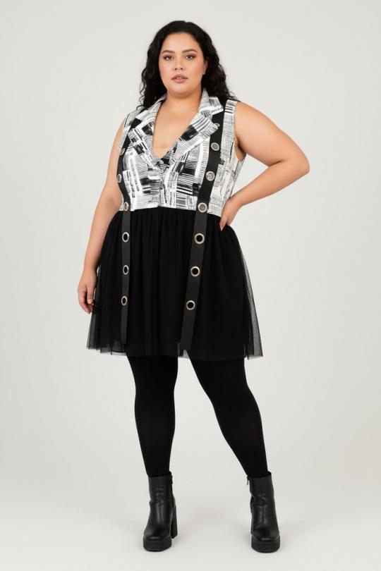 Gilets Femme Blanc Pomme Rouge C6515 Efashion Paris