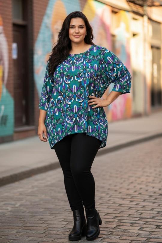 Chemises & blouses Femme Vert Pomme Rouge C6600 Efashion Paris