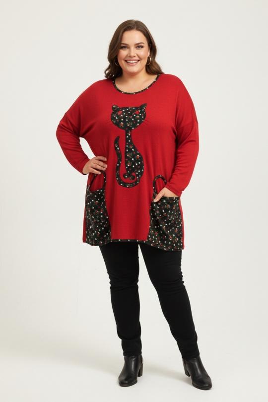 Maglione Donna Red Pomme Rouge A631 Efashion Paris