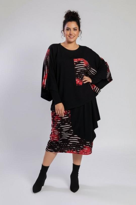 Ensembles Femme Rouge Pomme Rouge A828 Efashion Paris