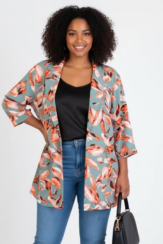 Vestes Femme Vert Pomme Rouge C6522 Efashion Paris