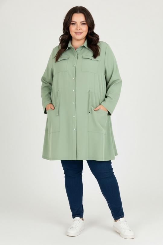 Vestes Femme Vert Pomme Rouge C6525 Efashion Paris