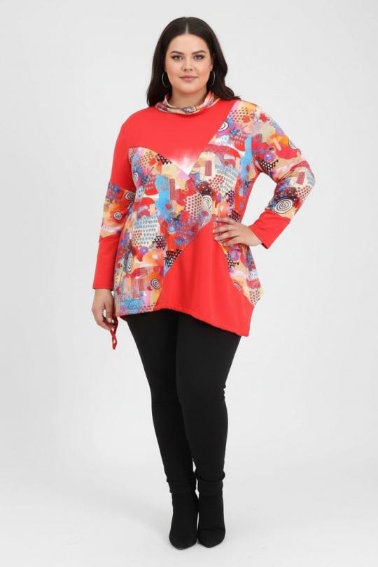 T-shirts Femme Rouge Pomme Rouge T91756 Efashion Paris