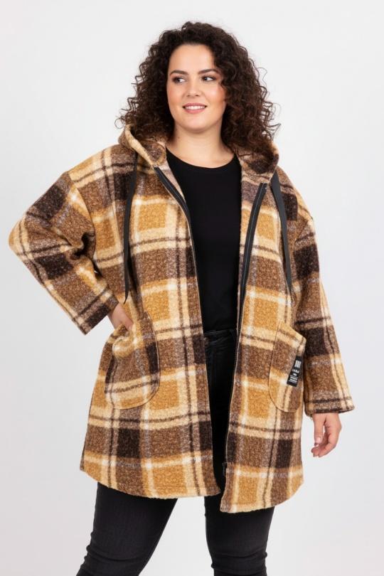 Abrigos Mujer Yellow Pomme Rouge TCM2 Efashion Paris