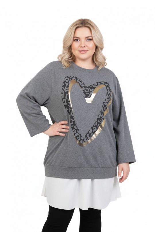 Abiti e Tute Donna Grey Pomme Rouge T221214 Efashion Paris