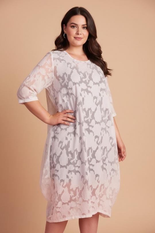 Abiti e Tute Donna White Pomme Rouge A856 Efashion Paris