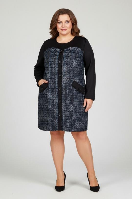 Robes & Combinaisons Femme Bleu Pomme Rouge C6159 Efashion Paris