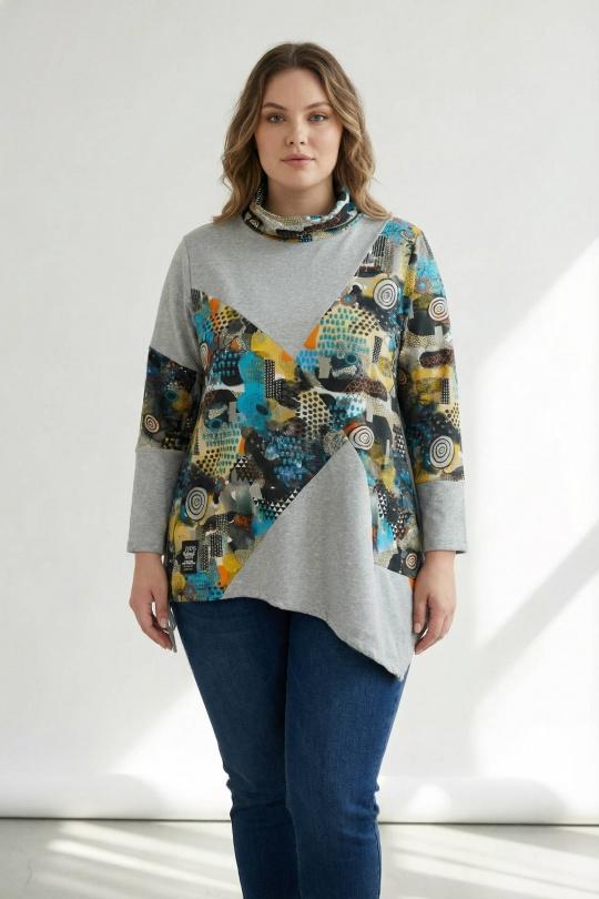 T-shirts Femme Gris Pomme Rouge T91756 Efashion Paris