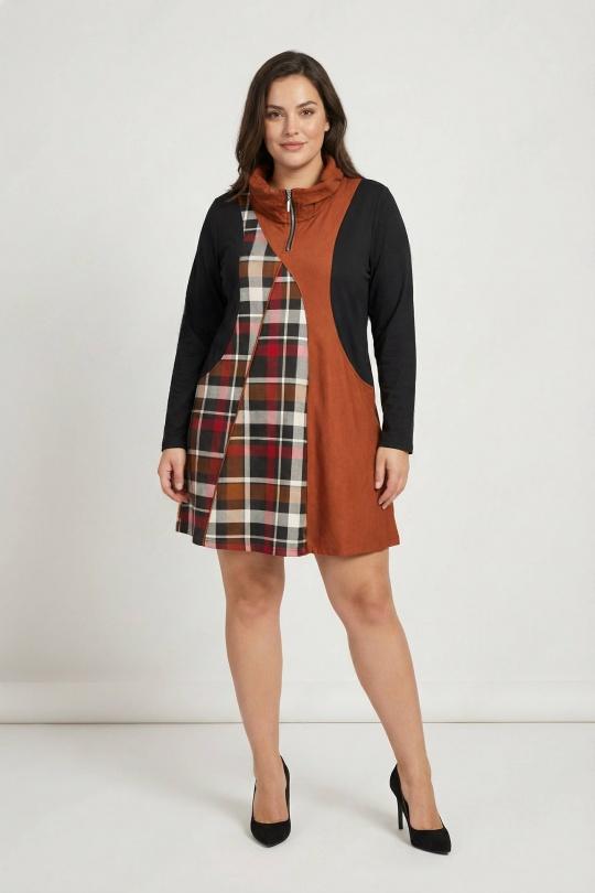 Robes & Combinaisons Femme Rouille Pomme Rouge A515 Efashion Paris