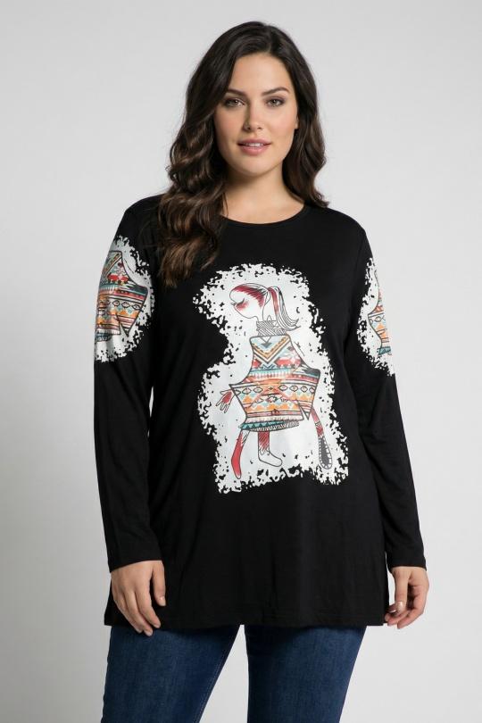 T-shirts Femme Noir Pomme Rouge A917 Efashion Paris