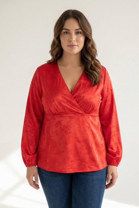 Camicie & camicette Donna Red Pomme Rouge C6244 Efashion Paris