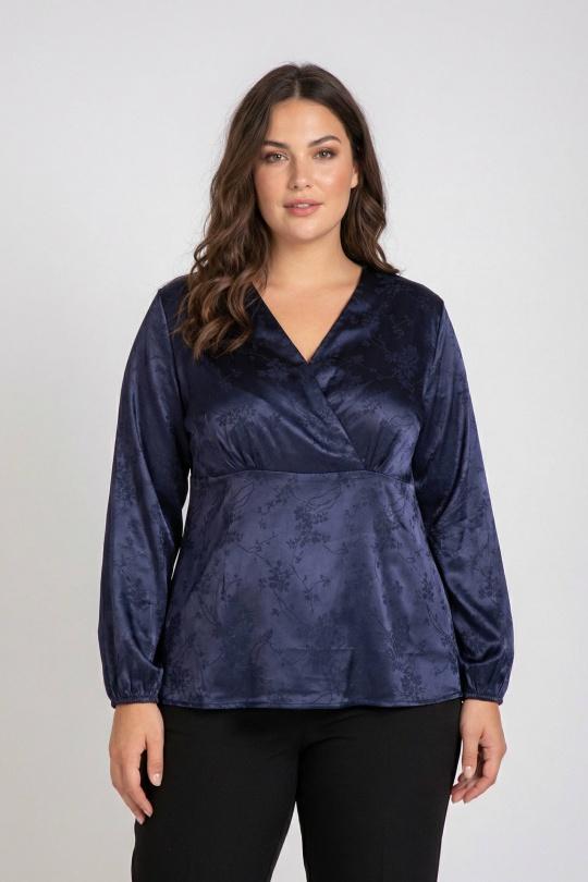 Camicie & camicette Donna Blue Pomme Rouge C6244 Efashion Paris