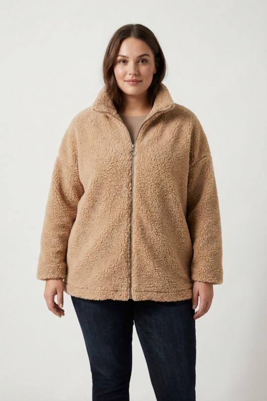 Vestes Femme Beige Pomme Rouge T5763 Efashion Paris