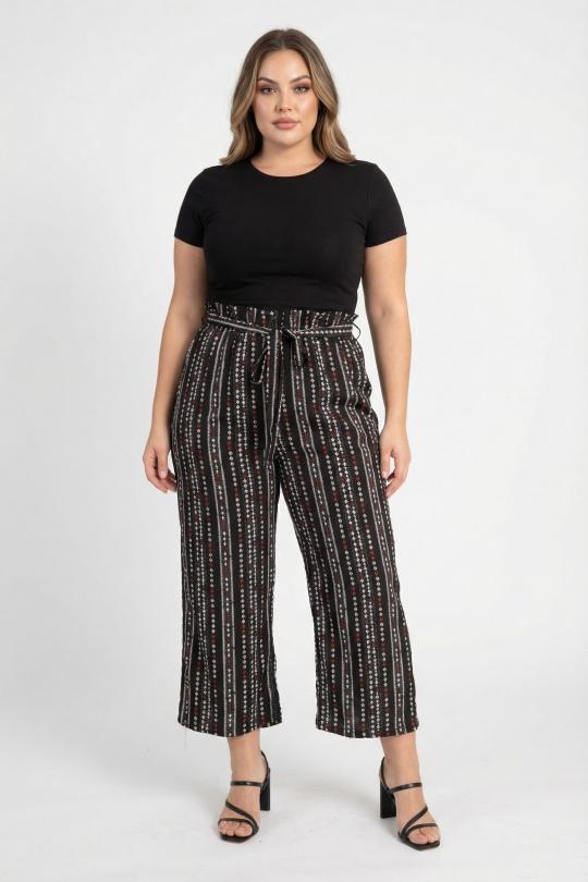 Pantalons Femme Noir Pomme Rouge B231 Efashion Paris