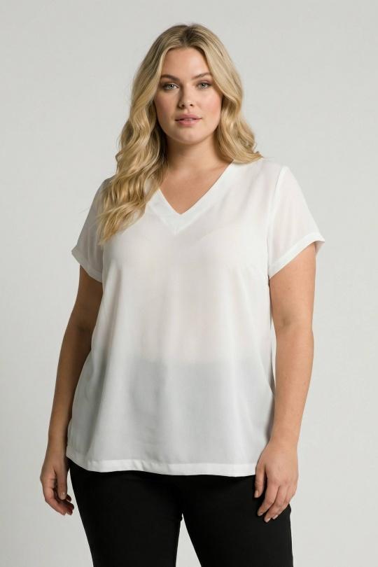 Tops Femme Blanc Pomme Rouge A837 Efashion Paris