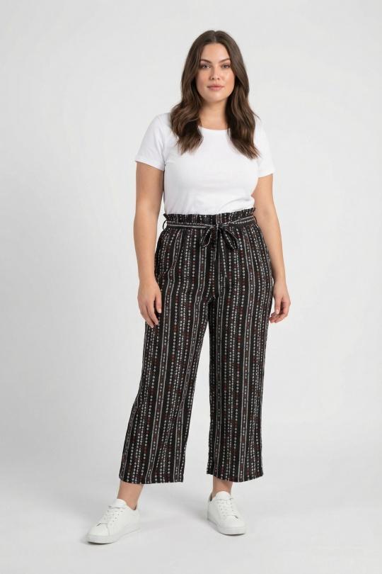 Pantalons Femme Noir Pomme Rouge B231 Efashion Paris