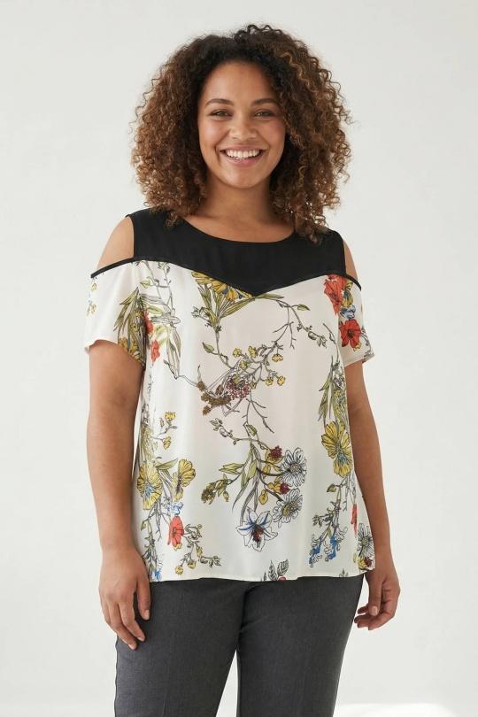 Chemises & blouses Femme Blanc Pomme Rouge A988 Efashion Paris