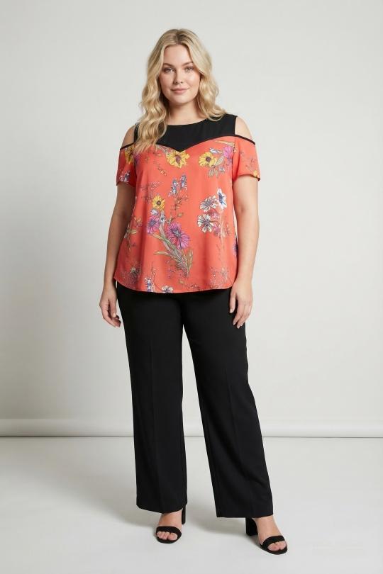 Chemises & blouses Femme Rouge Pomme Rouge A988 Efashion Paris