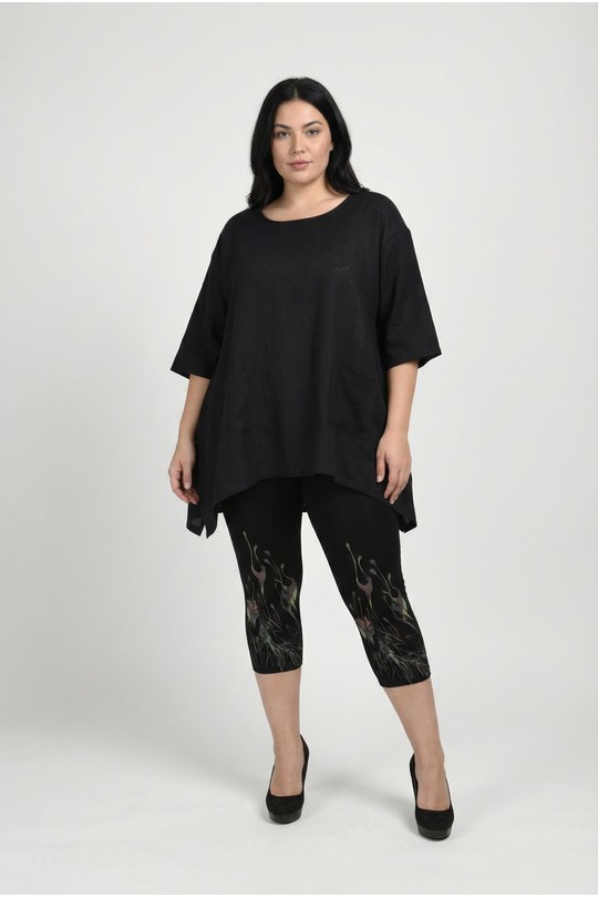 Leggings Mujer Orange Pomme Rouge P-B115 Efashion Paris