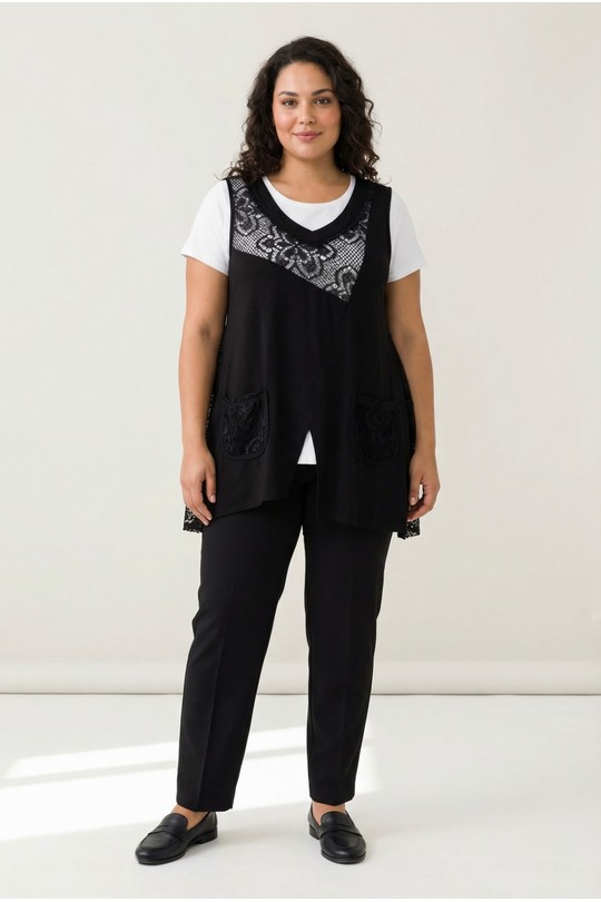 Tuniques Femme Vert Pomme Rouge P-A595 Efashion Paris