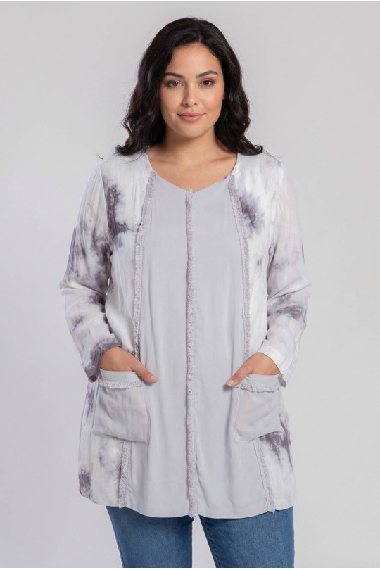 Tuniques Femme Gris Pomme Rouge P-A707 Efashion Paris