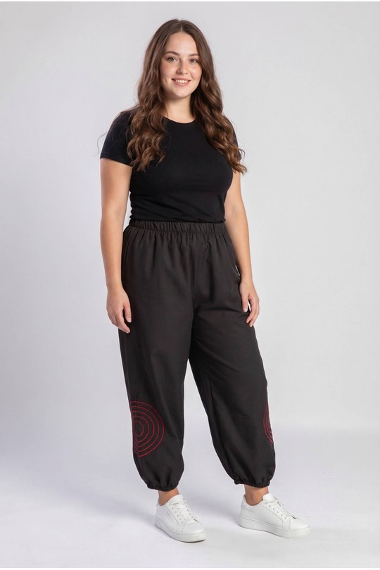 Pantalones Mujer Red Pomme Rouge P-B163 Efashion Paris