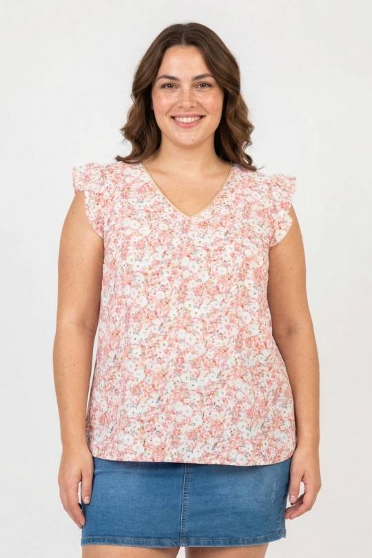 Tops Femme Rouge Pomme Rouge C6577 Efashion Paris