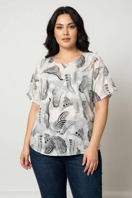 Tops Femme Blanc Pomme Rouge C6597 Efashion Paris