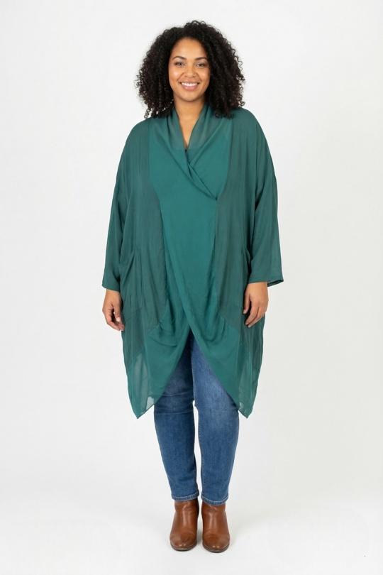 Tuniques Femme Vert Pomme Rouge C6581 Efashion Paris