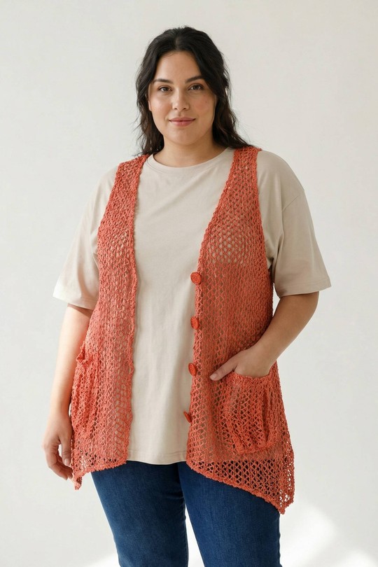 Cardigans Women Pink Pomme Rouge PA318&ROSE Efashion Paris