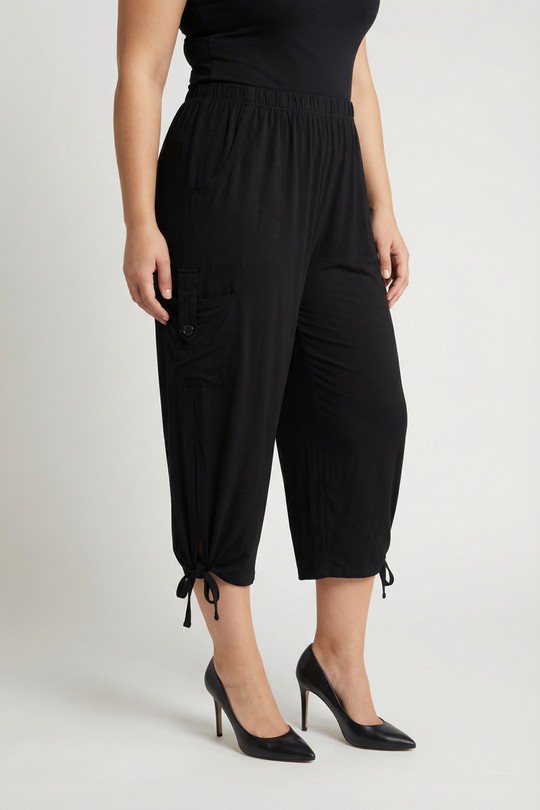 Pantacourts Femme Noir Pomme Rouge PB78&NOIR Efashion Paris