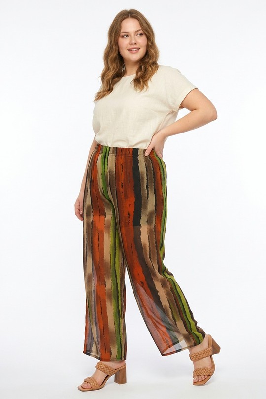 Pantalons Femme Vert Pomme Rouge PB98&Vert Efashion Paris