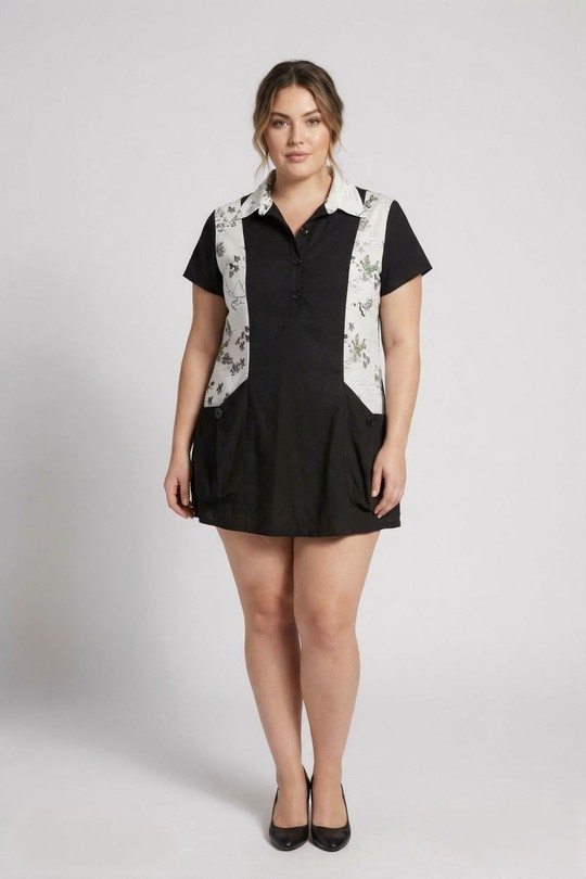 Blusones Mujer Black Pomme Rouge PA877&Noir Efashion Paris