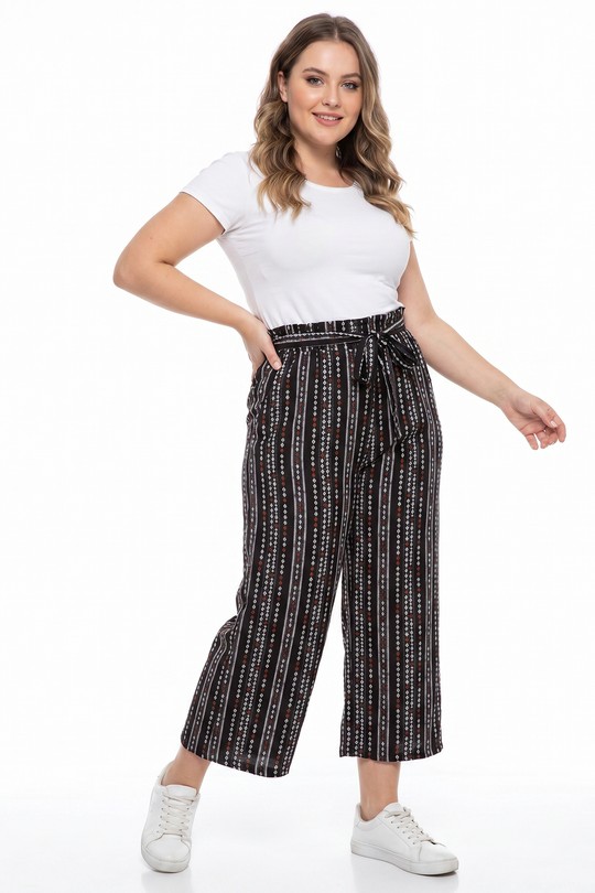 Pantalons Femme Noir Pomme Rouge PB231*NOIR Efashion Paris