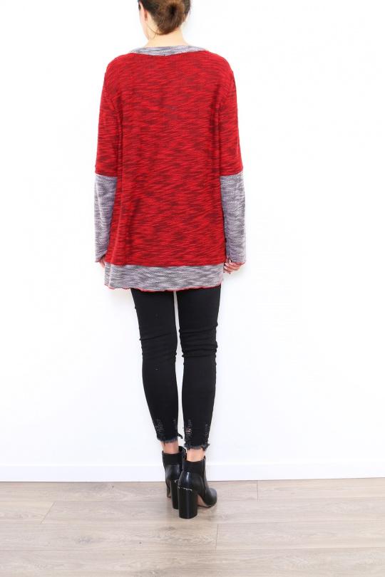 Tops Femme Rouge Pomme Rouge A813 Efashion Paris