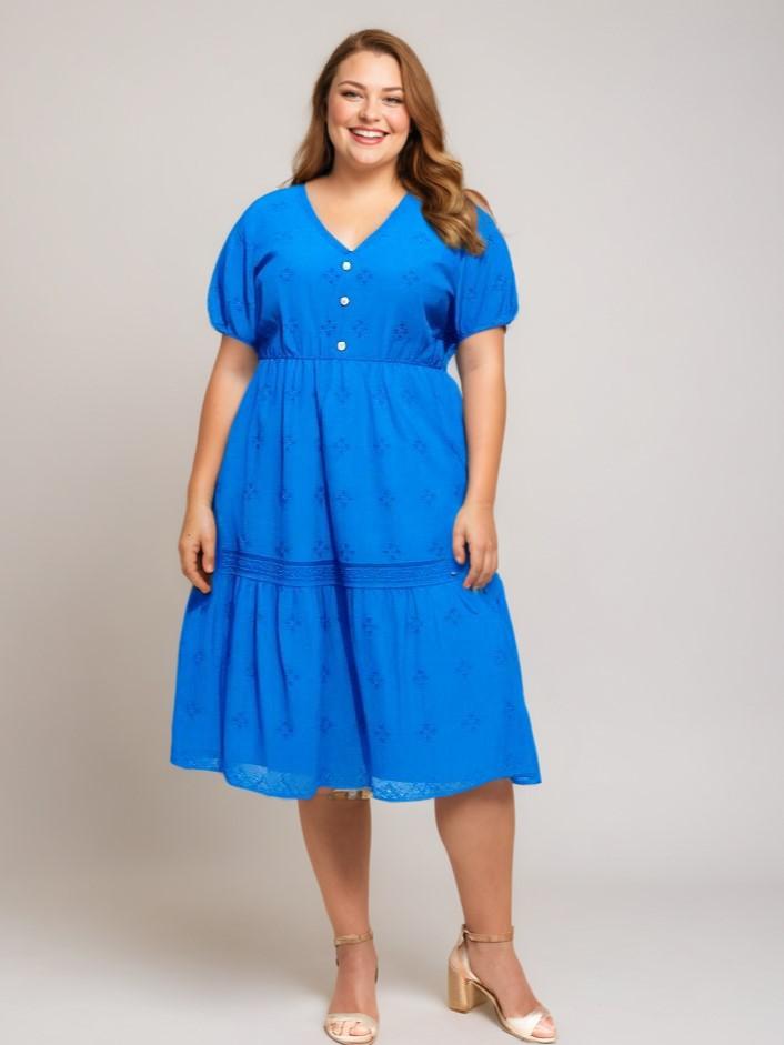 Robes & Combinaisons Femme Bleu Pomme Rouge C6568 #c Efashion Paris