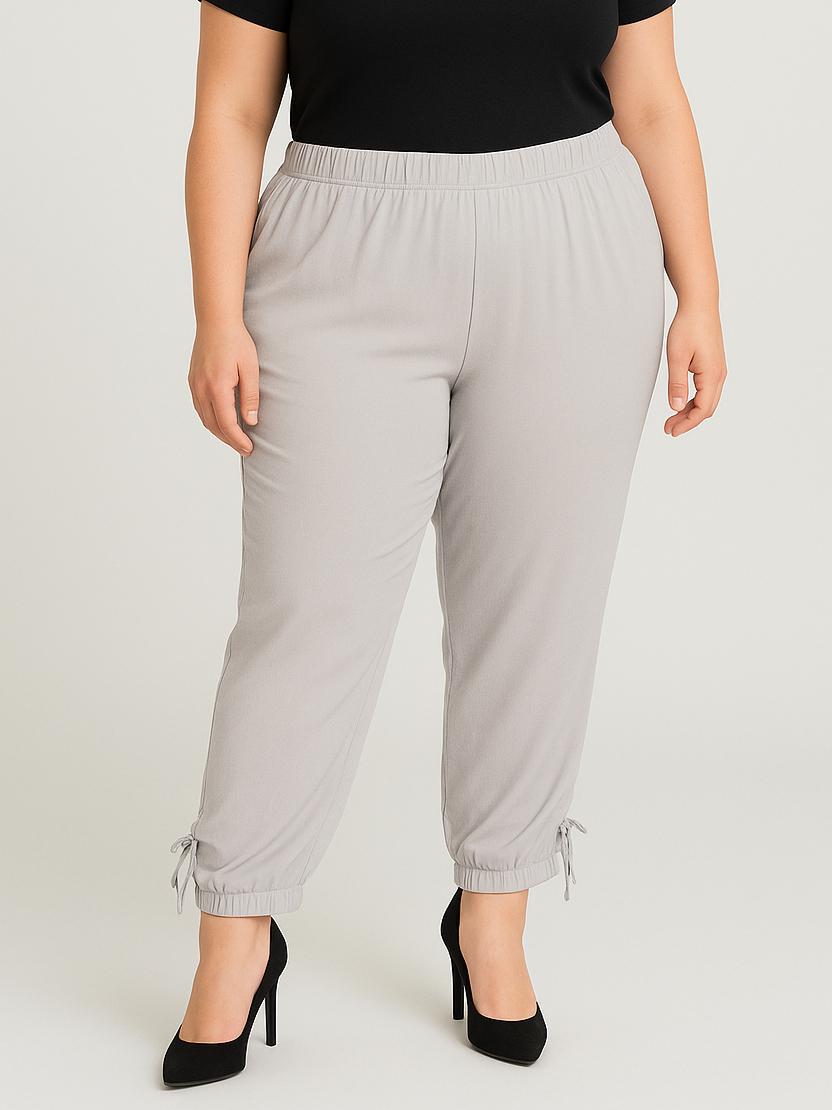 Pantalons Femme Gris Pomme Rouge B131 #c Efashion Paris